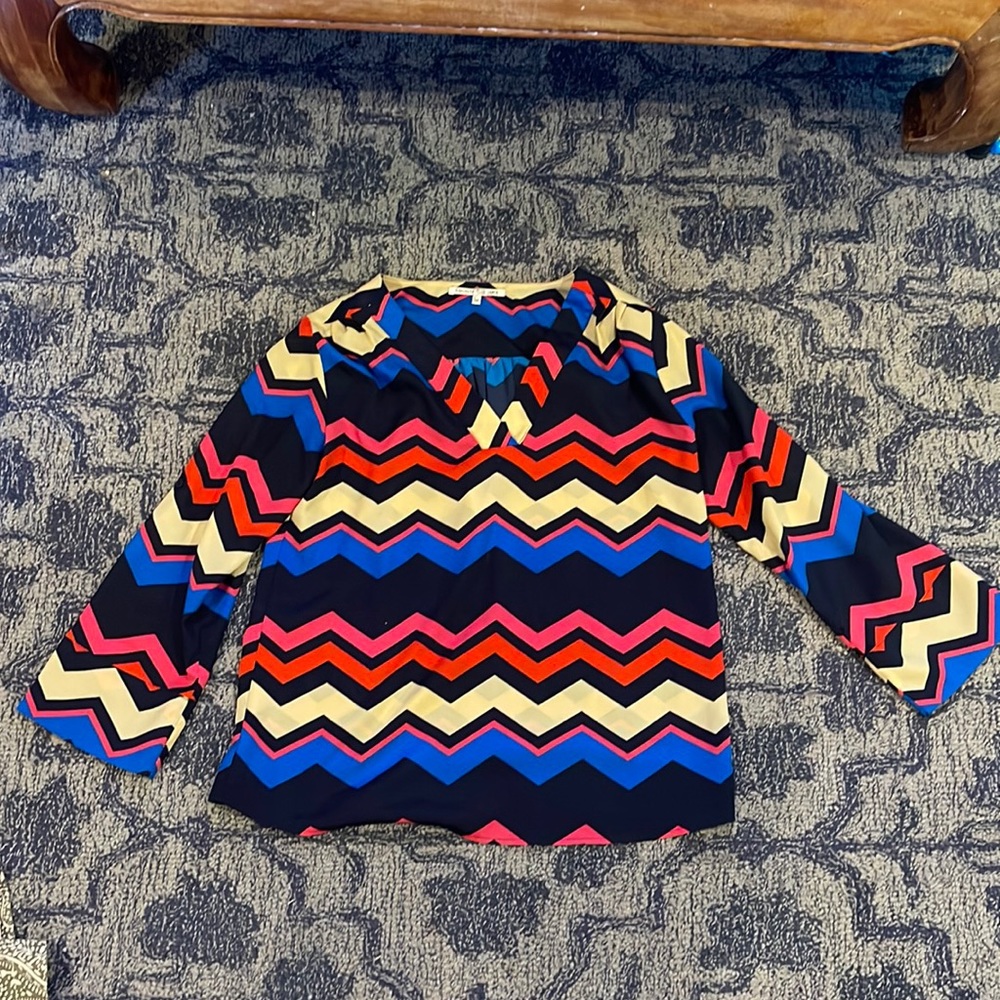 Collective Concepts Chevron Tunic Medium